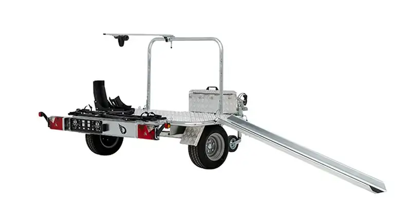 Remorque  transversale moto Debon Trailers Chargement