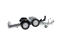 Remorque porte moto Debon Trailers vue arrière